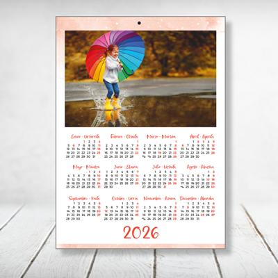 Calendario 31x43 póster
