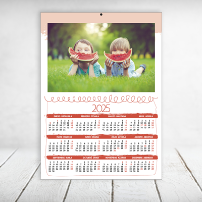 Calendario 31x43 póster