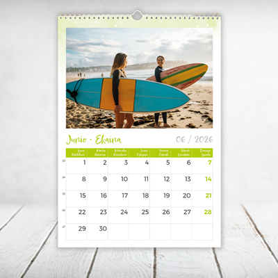 Calendario A3 mes/página